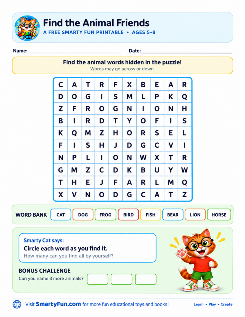 Find the Animal Friends